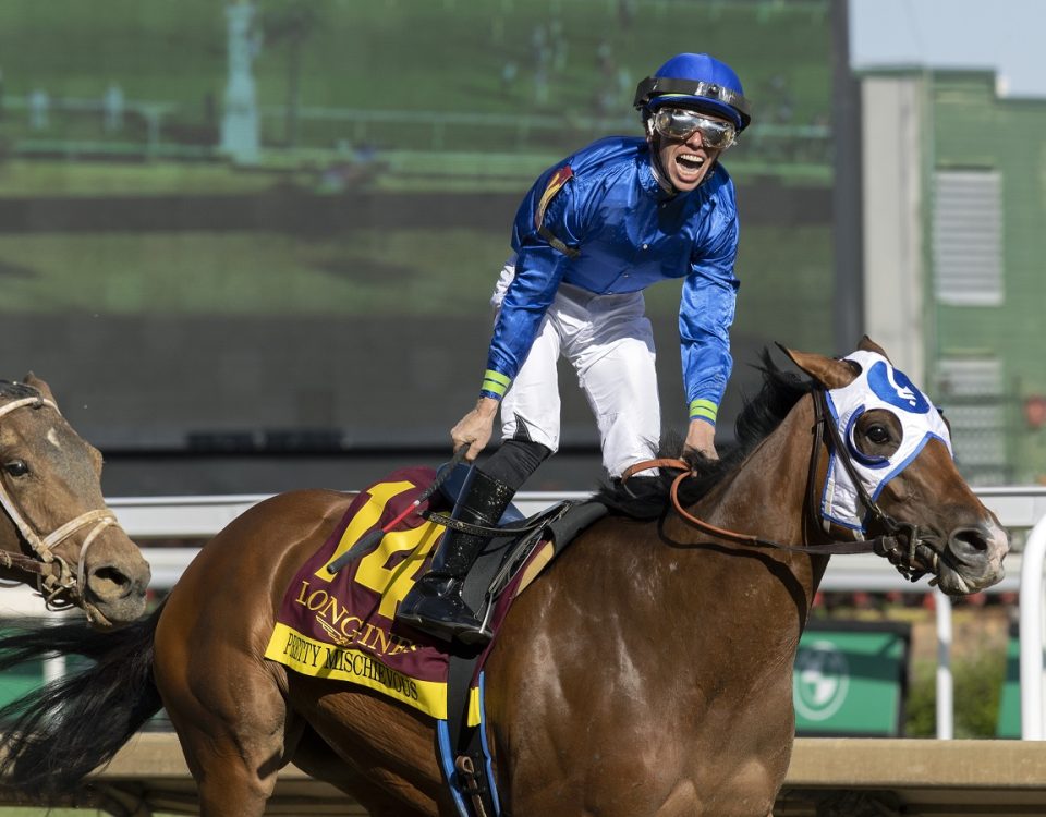 Pretty Mischievous - Kentucky Oaks - Barbara D. Livingston