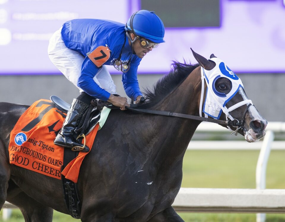 Good Cheer - Fair Grounds Oaks G2 - Barbara D. Livingston - Daily Racing Form